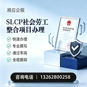 清远SLCP社会劳工整合项目申报服务