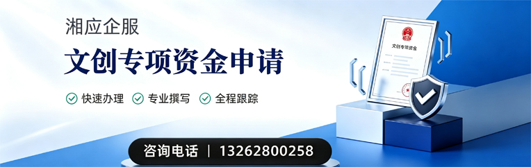 清远文创专项资金申报服务