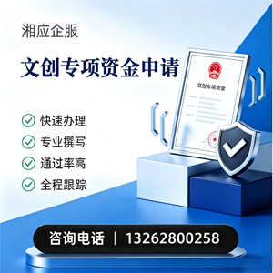 清远文创专项资金申报服务